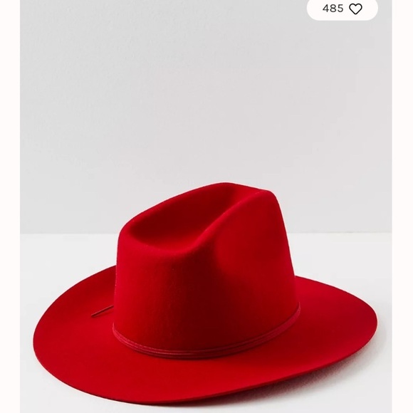Free people x Wyeth blaze rancher hat one size red main image 5